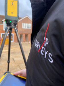 XP Surveys surveyor scanning property